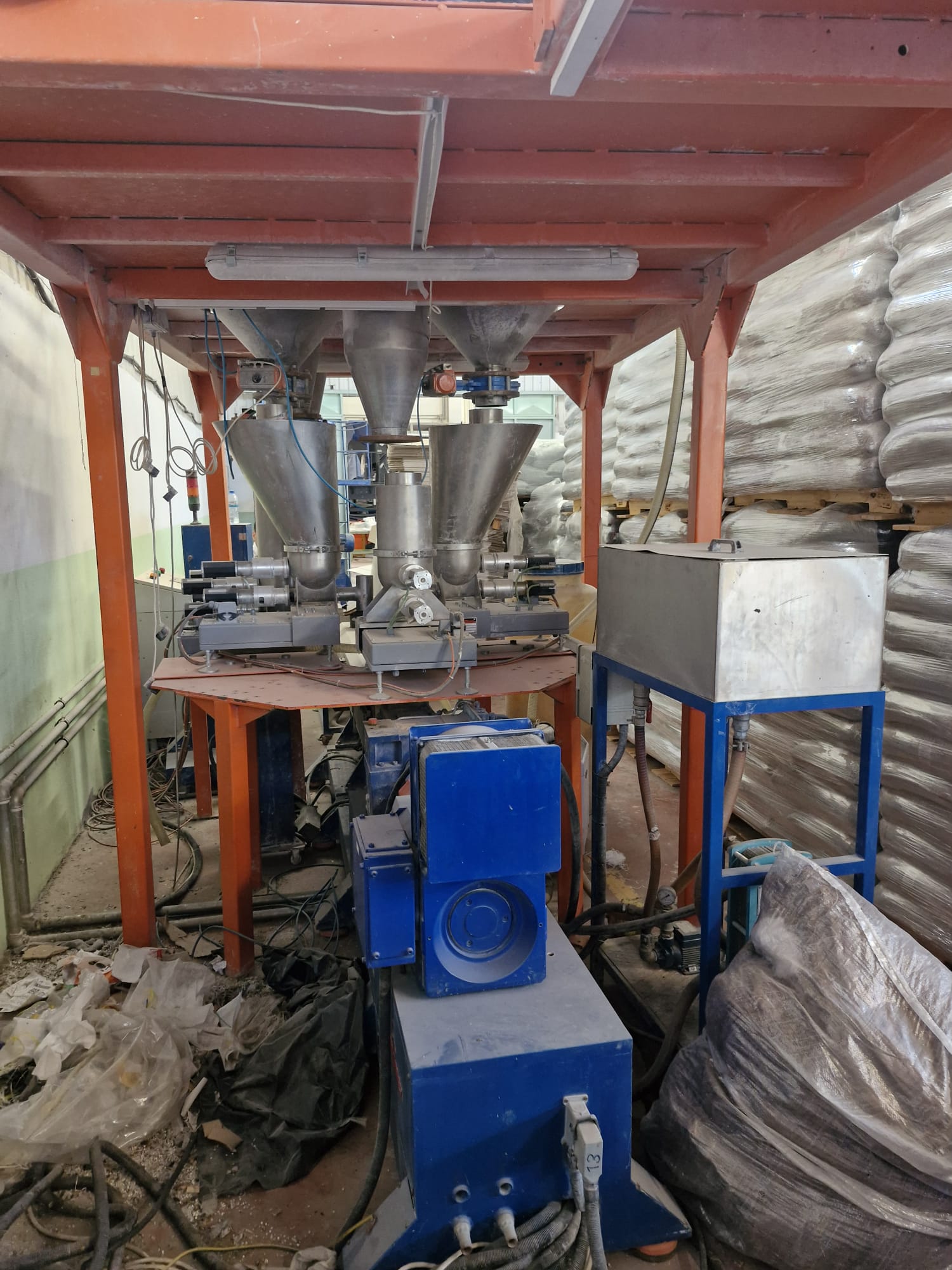 Cam Elyaflı Compound Makinesi / Monomex Çift Vidalı T – 45 Extruder 6 MESLEMELİ - Görsel 2