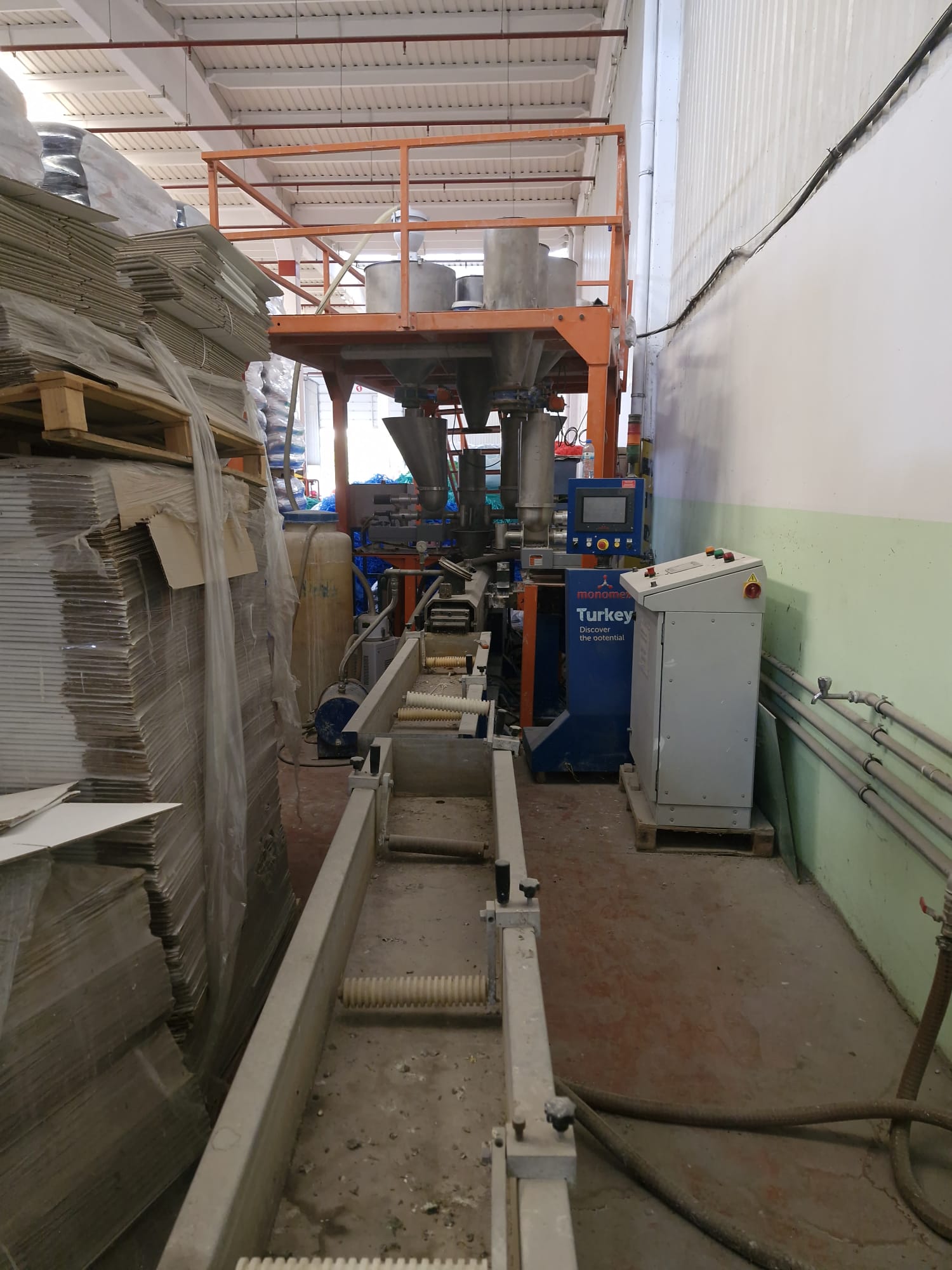 Cam Elyaflı Compound Makinesi / Monomex Çift Vidalı T – 45 Extruder 6 MESLEMELİ - Görsel 4