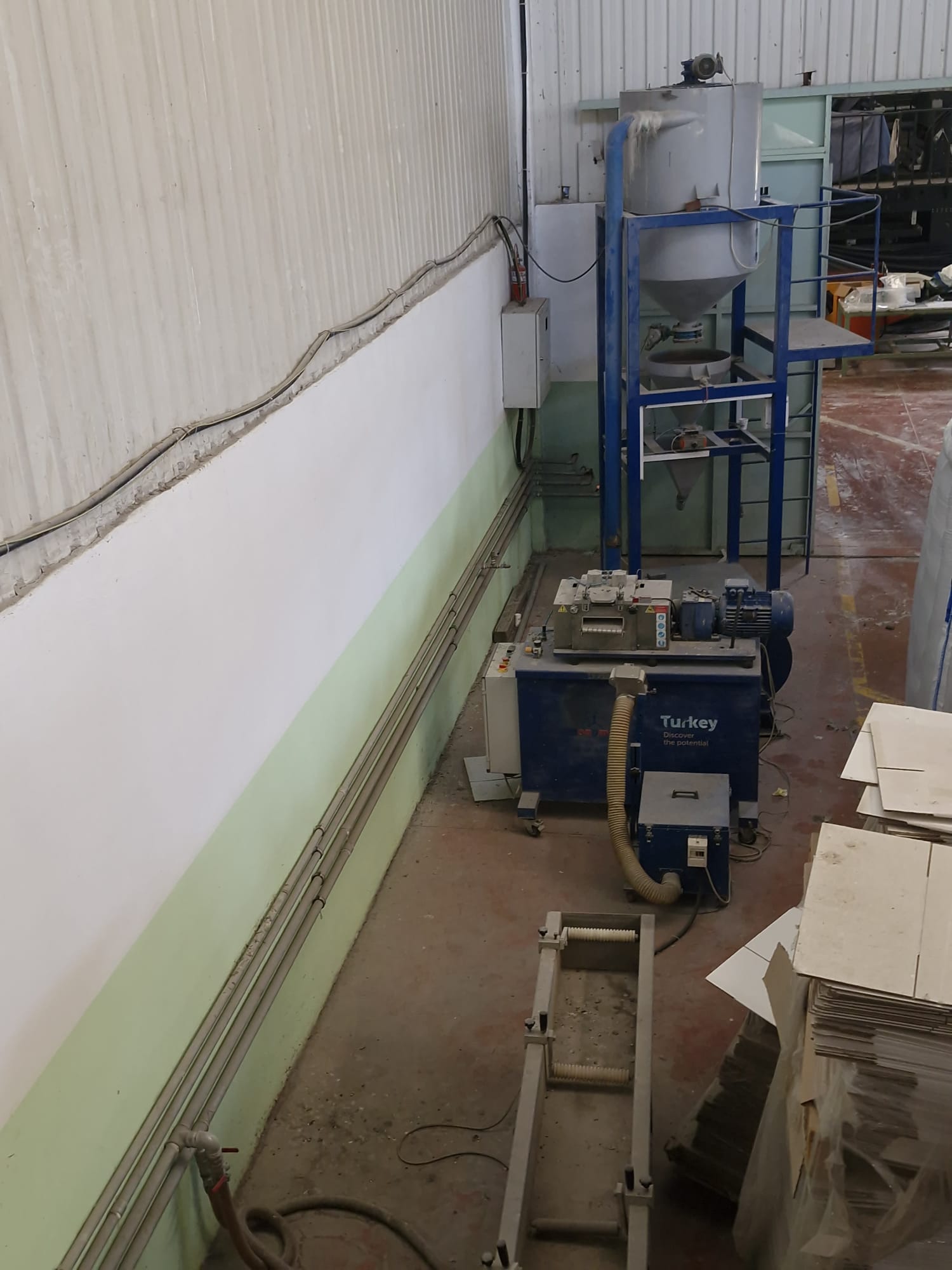 Cam Elyaflı Compound Makinesi / Monomex Çift Vidalı T – 45 Extruder 6 MESLEMELİ - Görsel 5