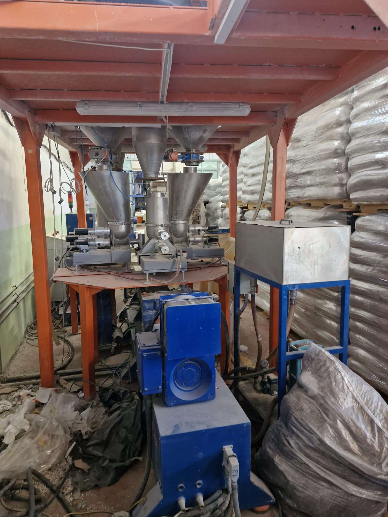 Cam Elyaflı Compound Makinesi / Monomex Çift Vidalı T – 45 Extruder 6 MESLEMELİ - Görsel 6