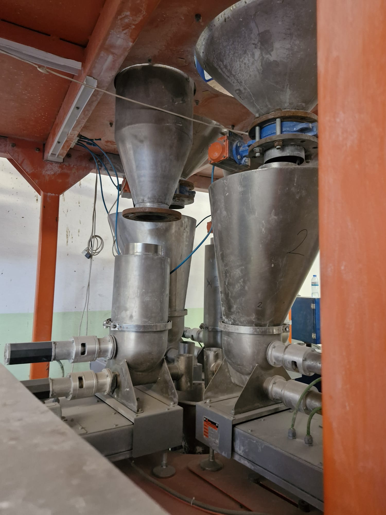 Cam Elyaflı Compound Makinesi / Monomex Çift Vidalı T – 45 Extruder 6 MESLEMELİ